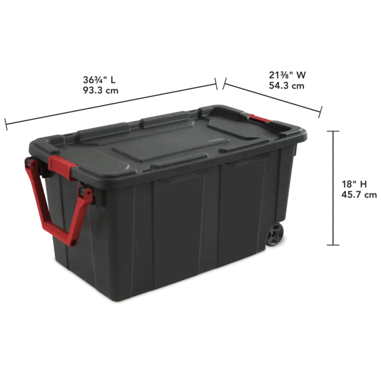 40 Gallon Wheeled Bin, photo 3 of 3